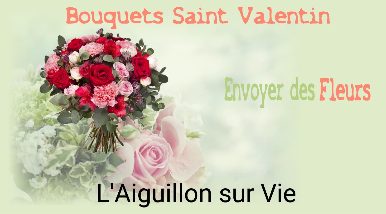 Roses de Saint-Valentin livrées à L'Aiguillon-sur-Vie