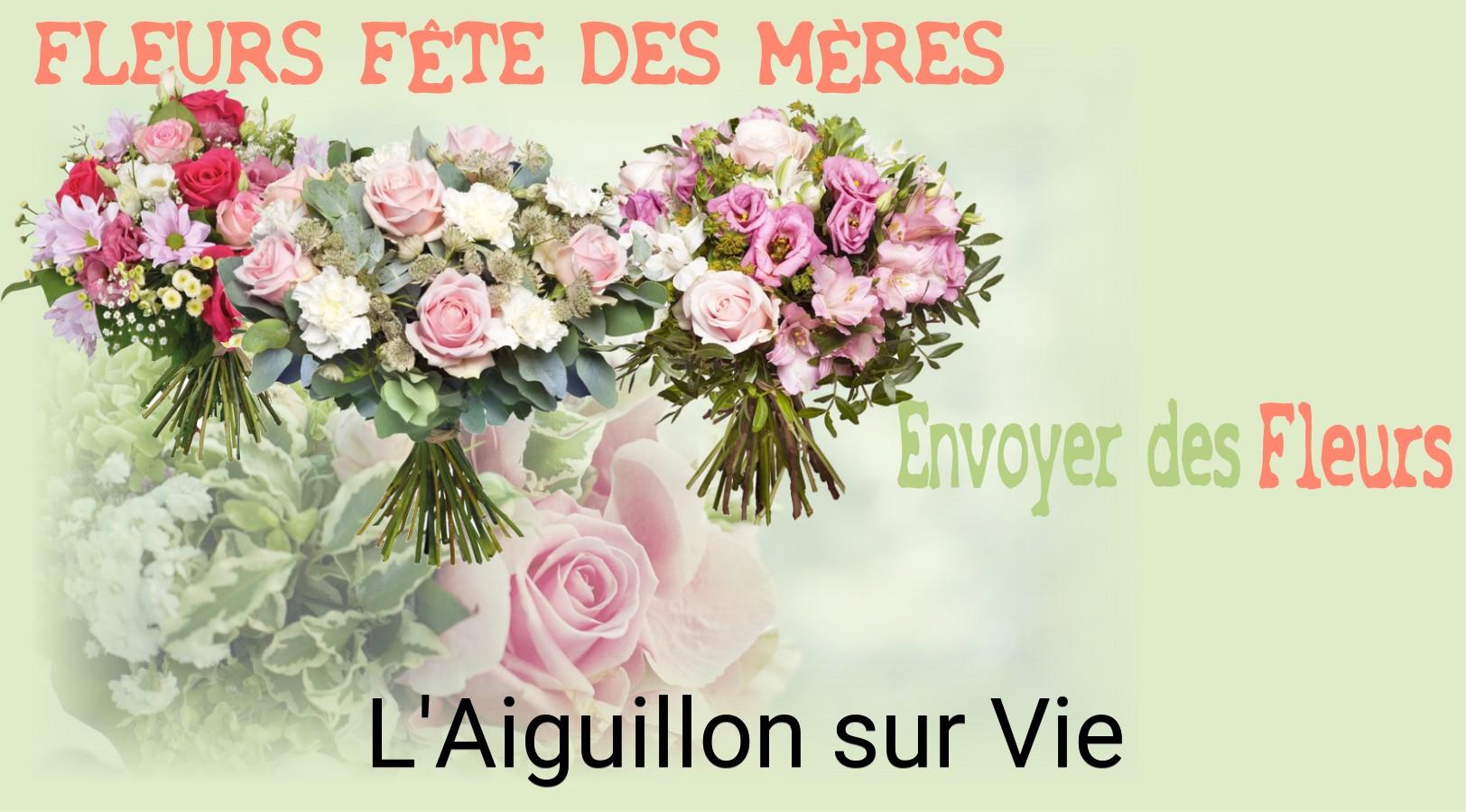 Bouquet de Fête des Mères livré à L'Aiguillon-sur-Vie